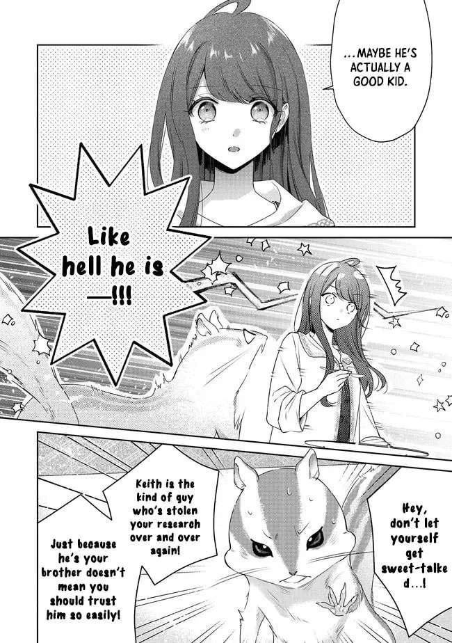 Risu ni Natte Shimatta Kon'yakusha ga, Kegirai Shiteita Hazu no Watashi ni Tasuke o Motomete Kimashita. Chapter 8 - page 18
