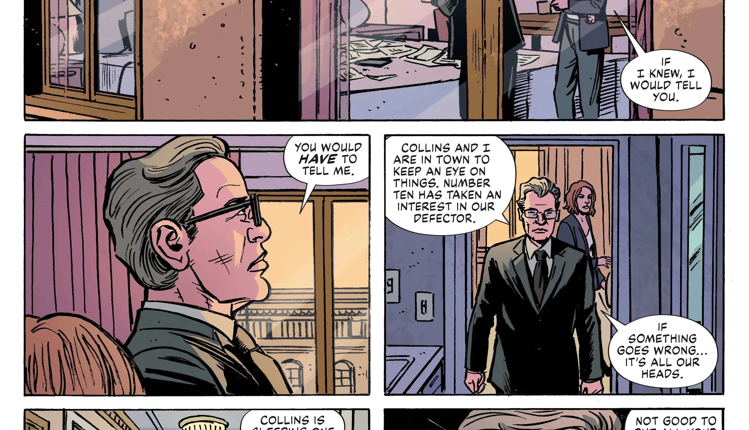 John le Carré's The Circus: Losing Control Chapter 3 - page 20