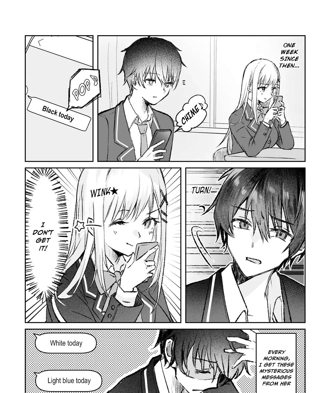 The Saintly Girl Sitting Next to Me Secretly Shows Me What's Under Her Skirt Chapter 1 - page 27