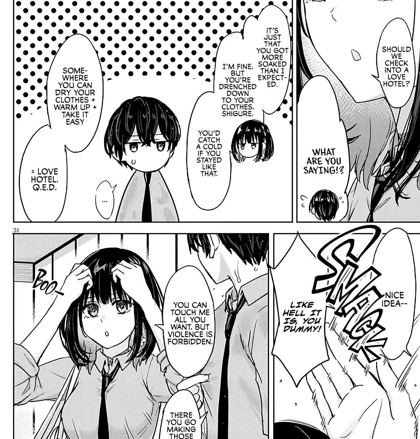 Amamori Junna wa Shitsudo ga Takai Chapter 5 - page 67