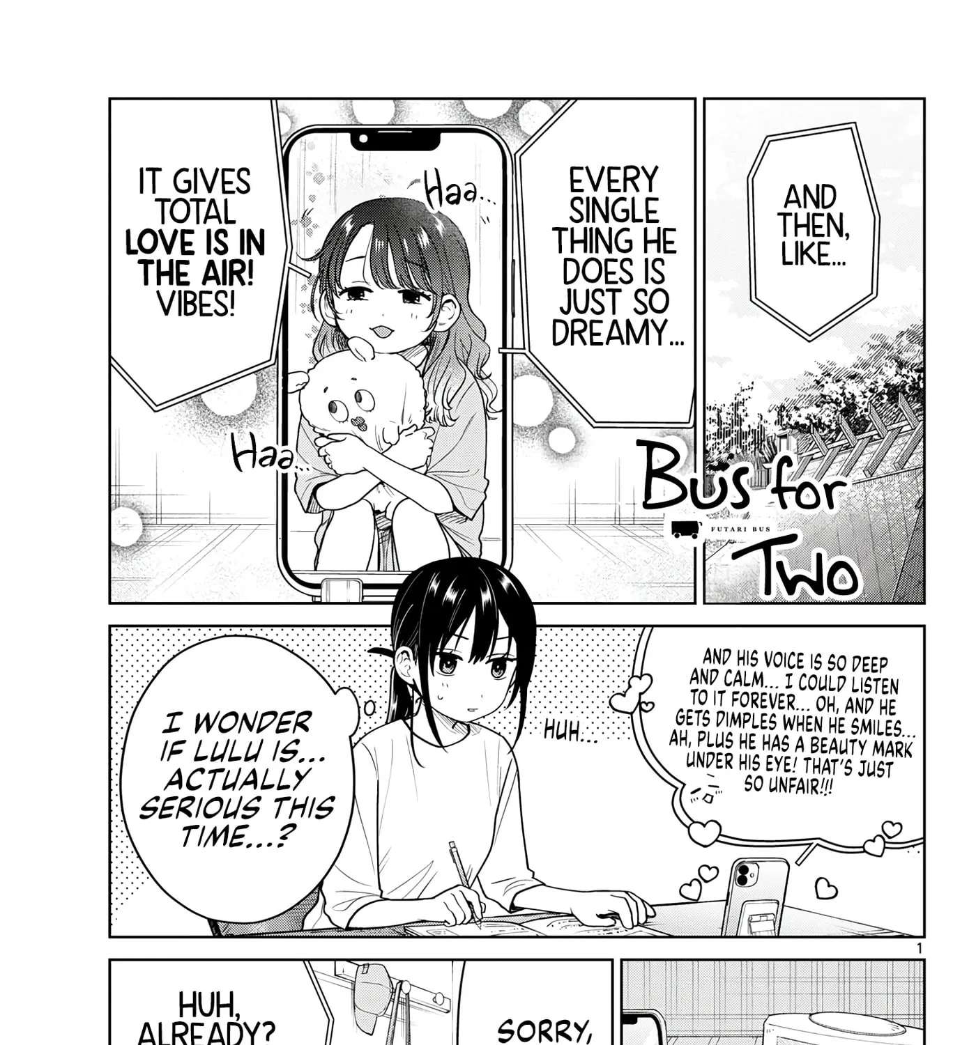 Futari Bus Chapter 44 - page 1