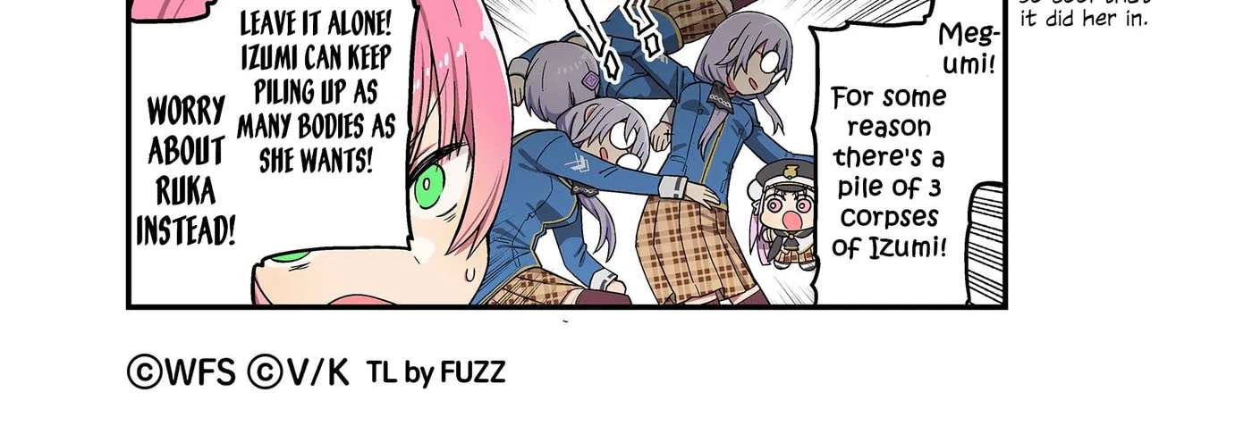 Heaven Burns Red Official 4-Koma Chapter 199 - page 2