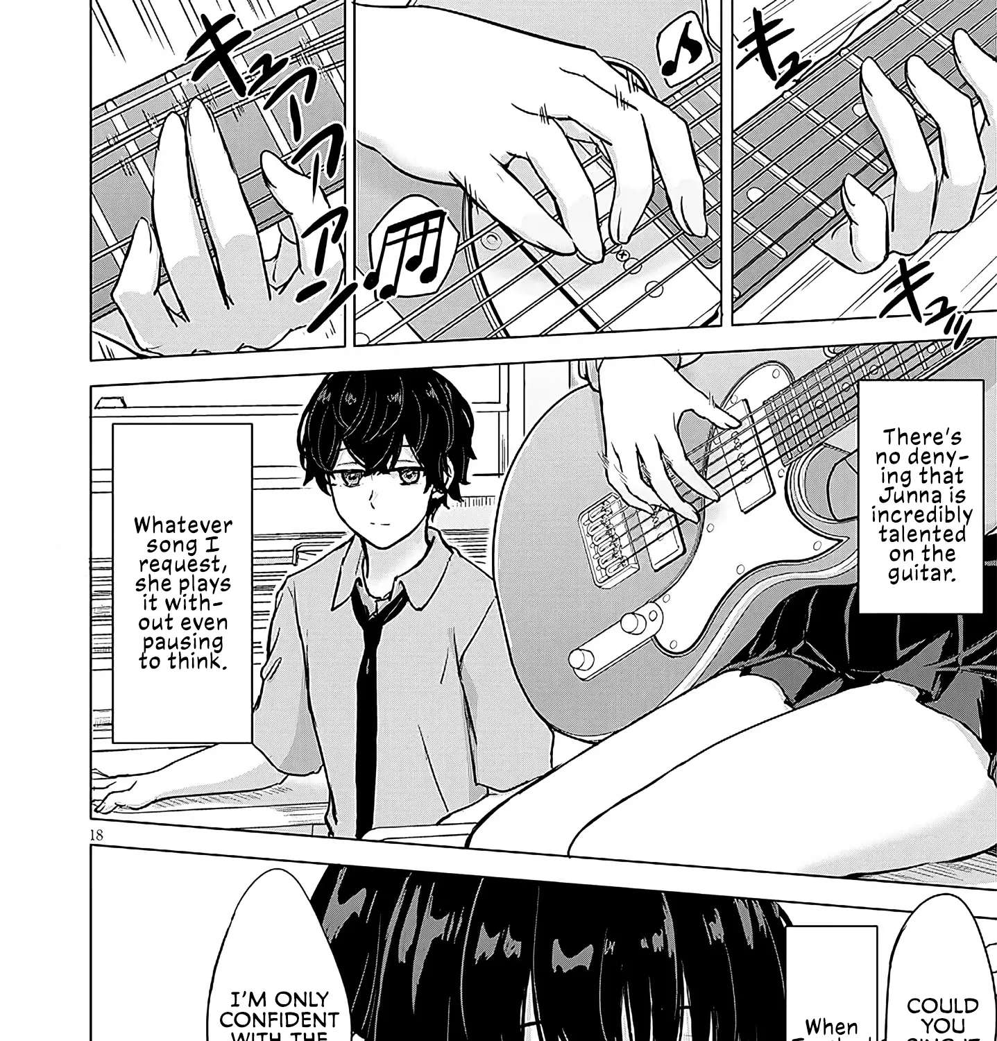 Junna Amamori is Humid Chapter 2 - page 35