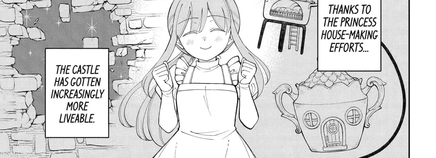 Hinekure Kishi to Fuwafuwa Hime-sama: Kojou Gurashi to Chiisana Ouchi Chapter 21 - page 14