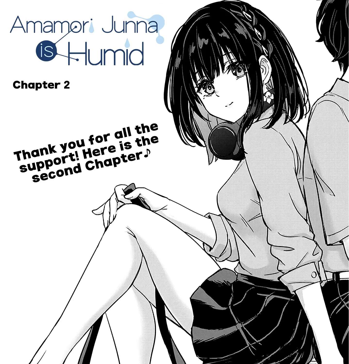 Junna Amamori is Humid Chapter 2 - page 1
