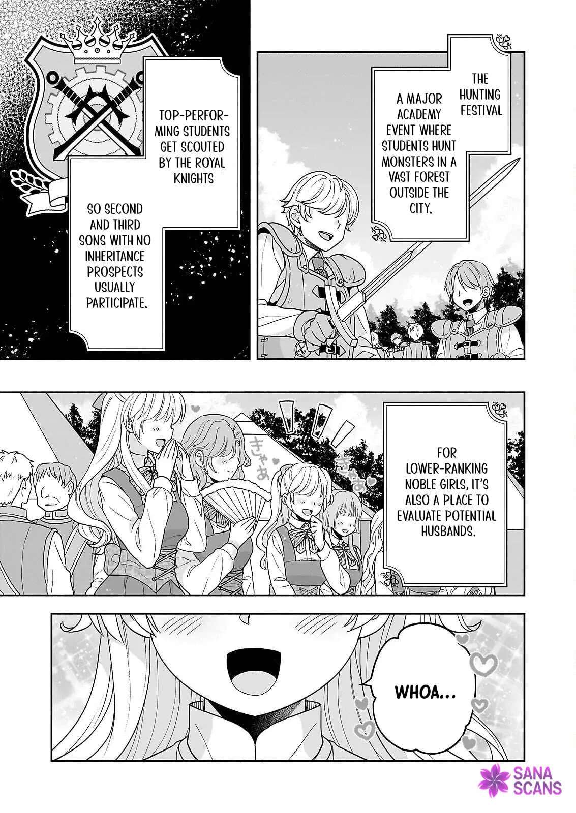 I Was Reincarnated as the Main Heroine, but I'll Physically Break the Gears of Fate Chapter 3 - page 7