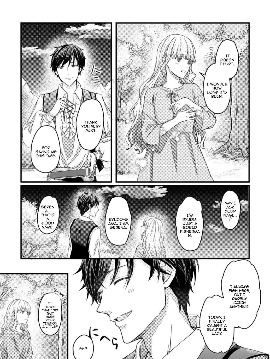Noroware Reijou no Shiawase Sagashi ~Konyaku Haki saremashitaga, Nazo no Mahoutsukai ni Deatte Jinsei ga Kawarimashita~ Chapter 1 - page 25