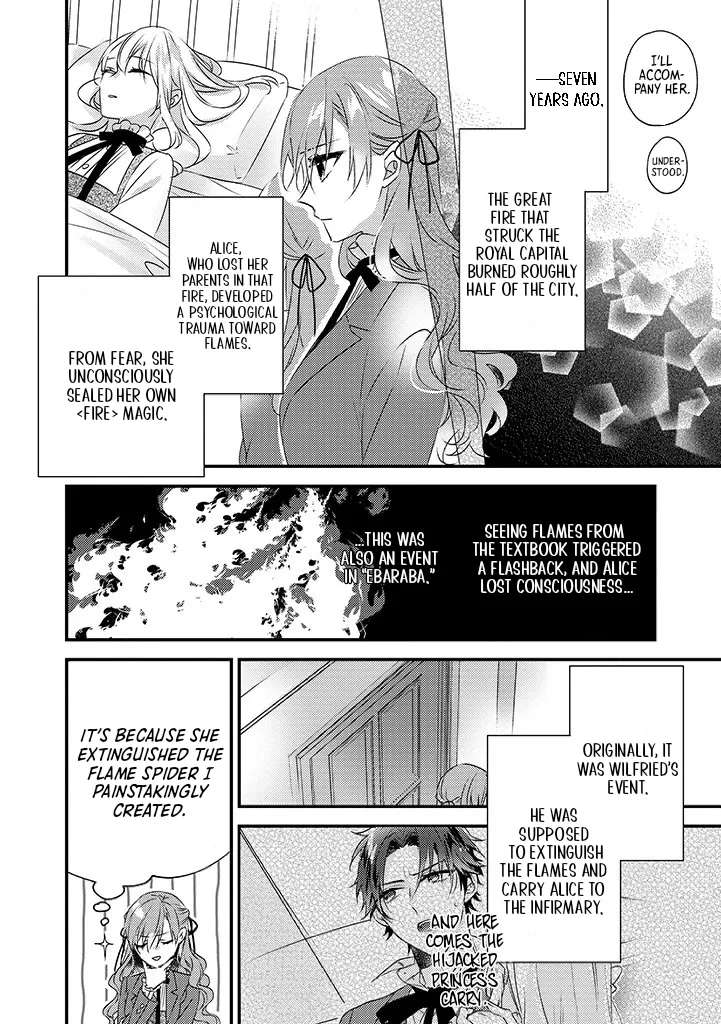 Otome Game no Ateuma Akuyaku Reijou wa, Outaishi Denka no Shiawase wo Negaimasu! Chapter 5 - page 2
