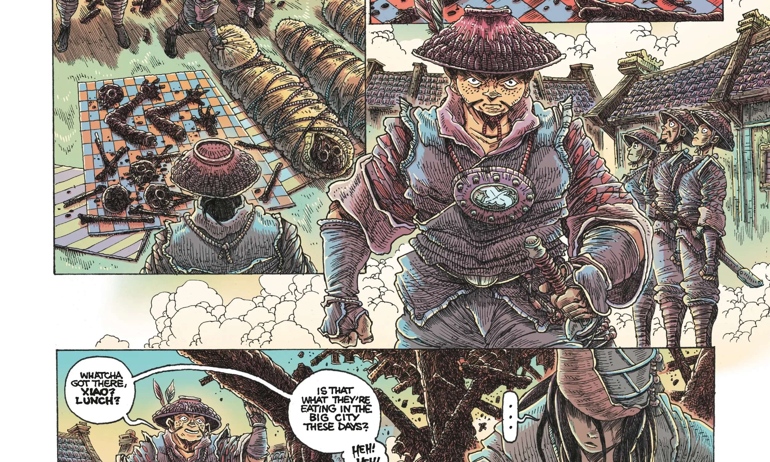 Orphan and the Five Beasts: Bath of Blood Chapter 1 - page 35