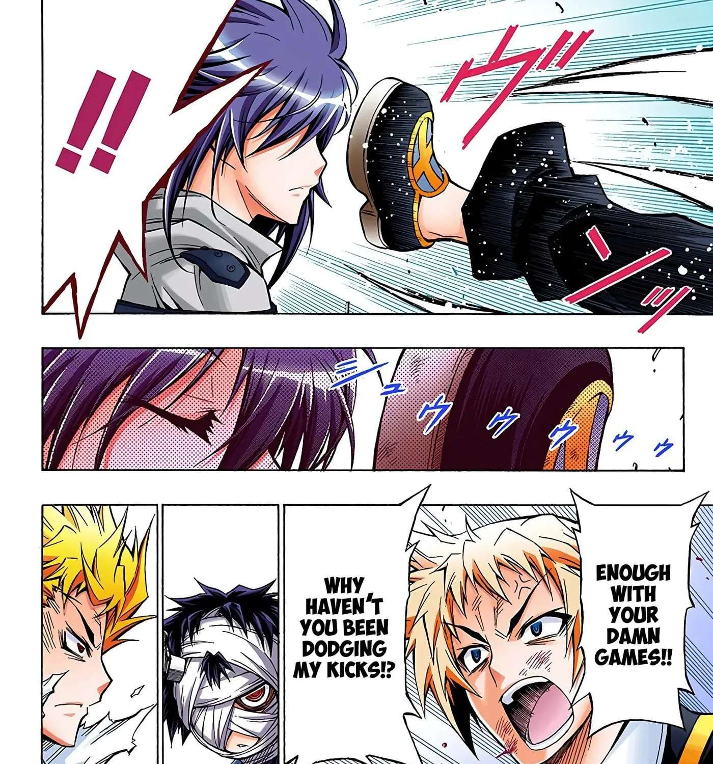 Medaka Box (Official Colored) Chapter 51 - page 37