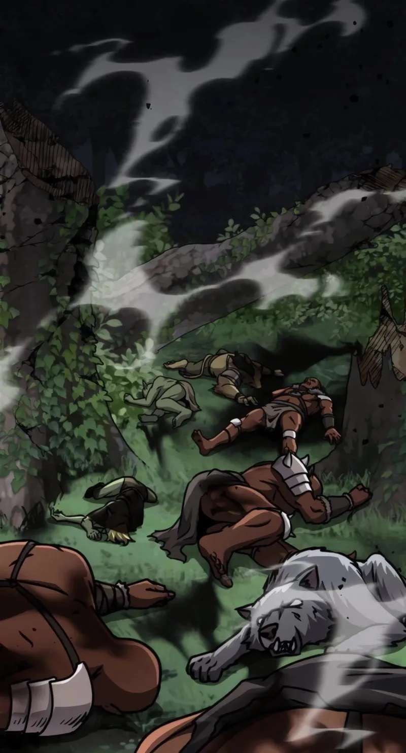 Since he is a corrupt immune system, he starts with a disastrous magic sword Chapter 12 - page 85