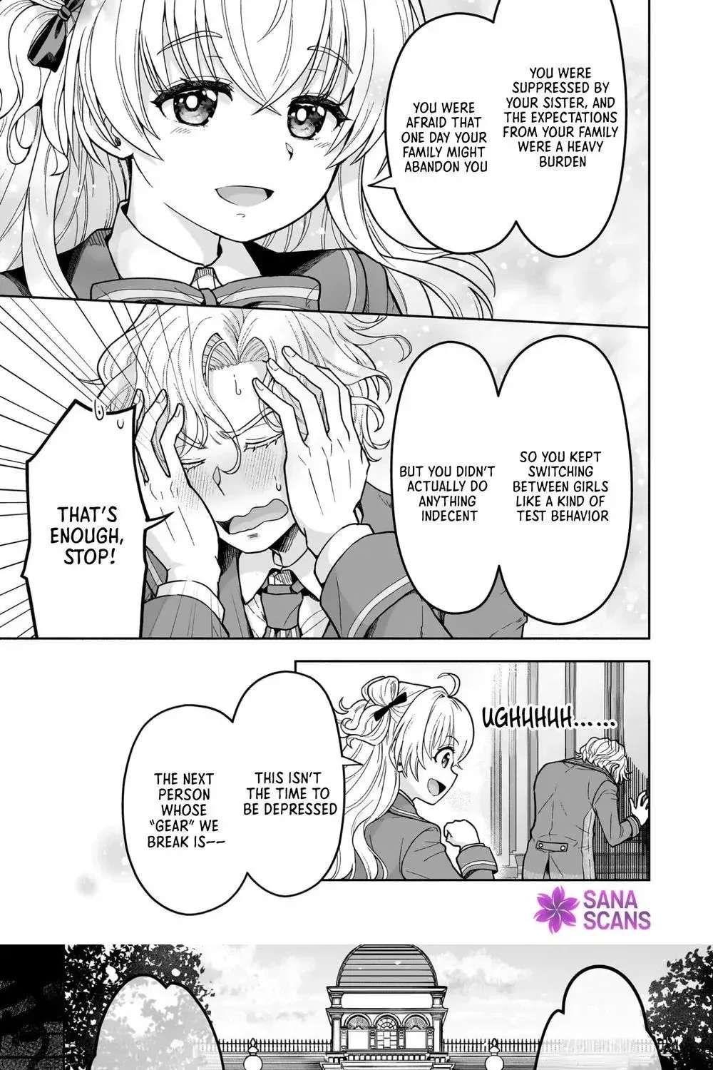 Reborn as the Heroine — I'll Break Fate with Force Chapter 1 - page 32