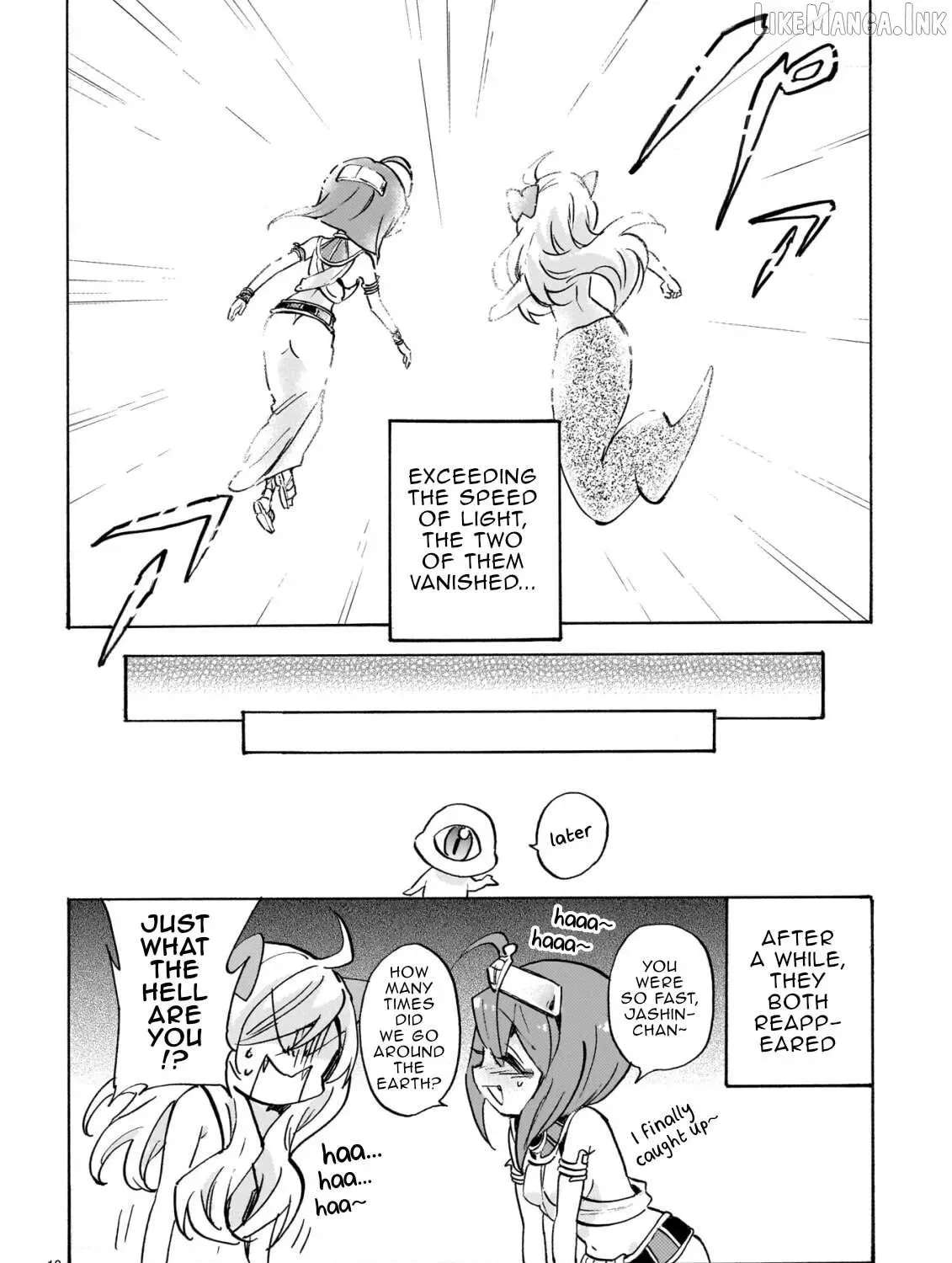 Jyashin-chan Dropkick Chapter 304 - page 10