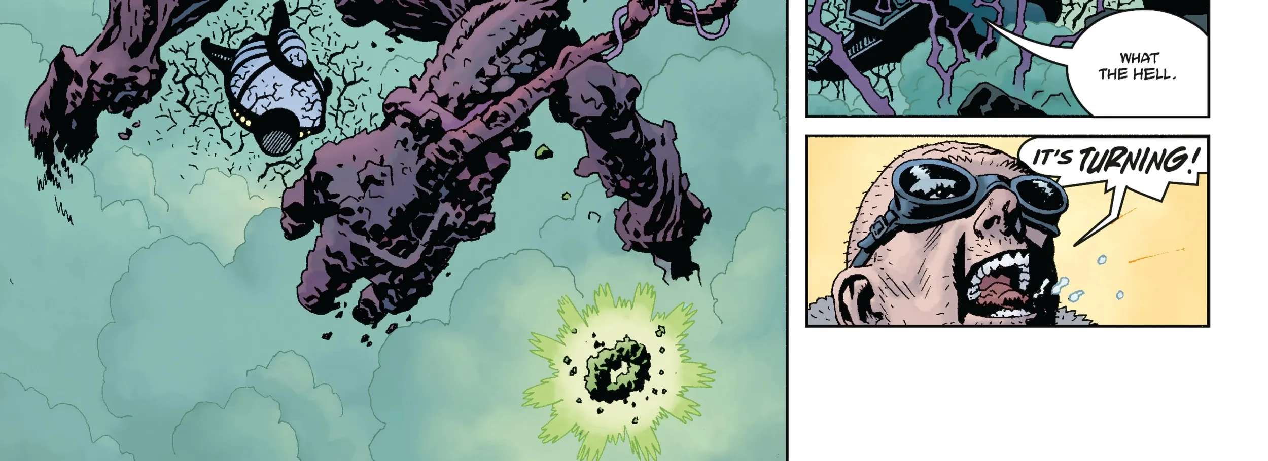 Giant Robot Hellboy Returns Chapter 1 - page 42