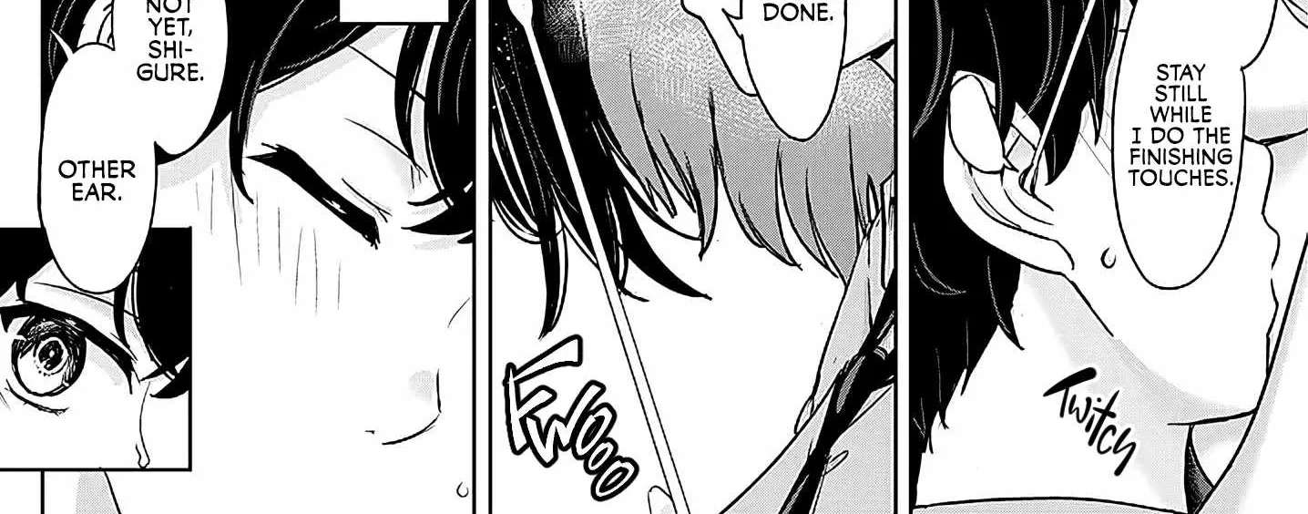 Amamori Junna wa Shitsudo ga Takai Chapter 5 - page 40