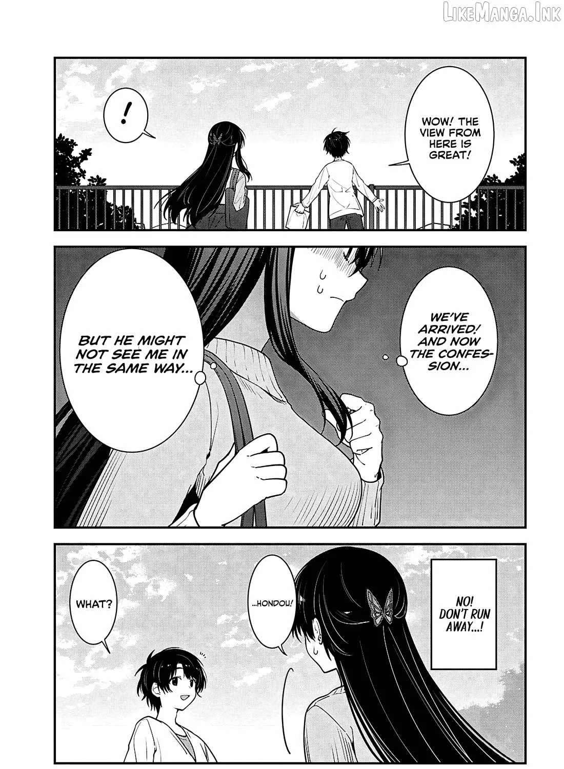 The Yankee Shimizu-san Sitting Next to Me Has Dyed Her Hair Black Chapter 21 - page 31