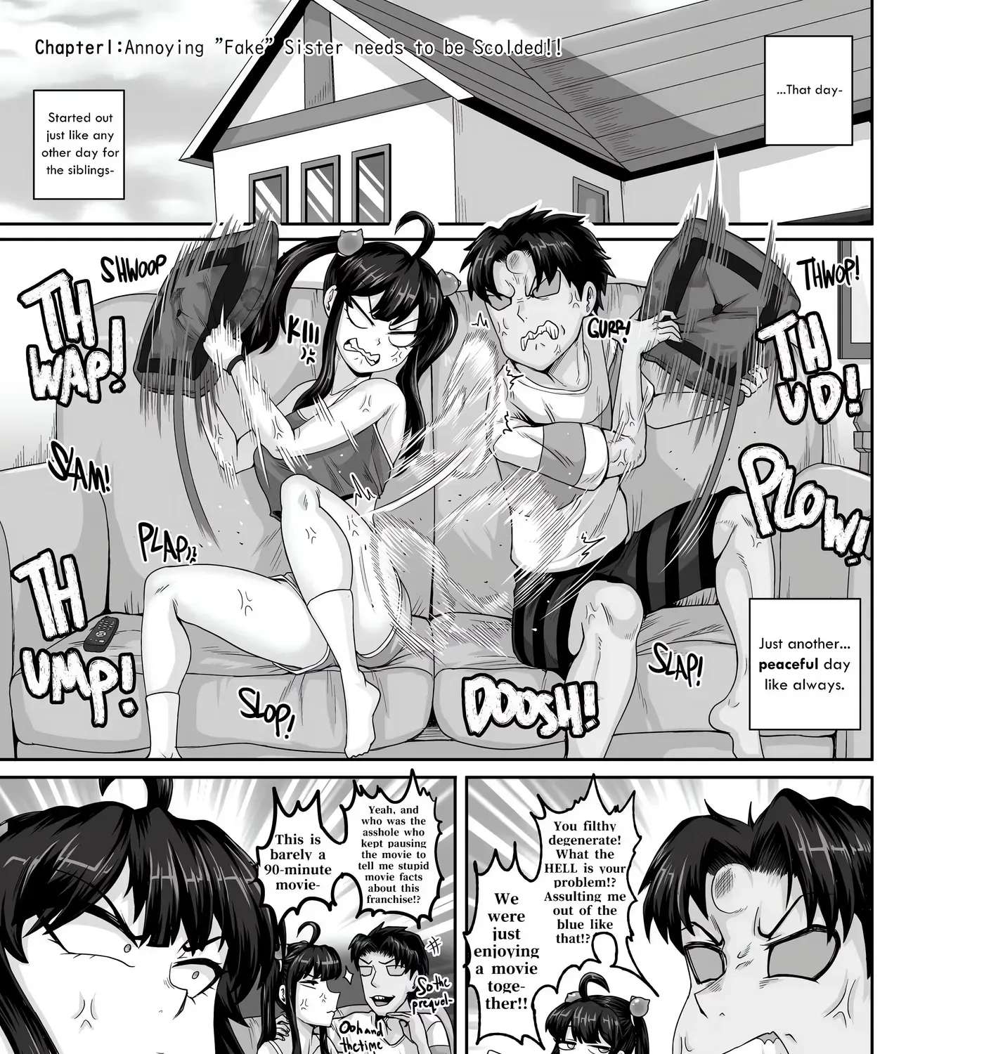 Annoying Little Sister needs to be Scolded Chapter 3 - page 25