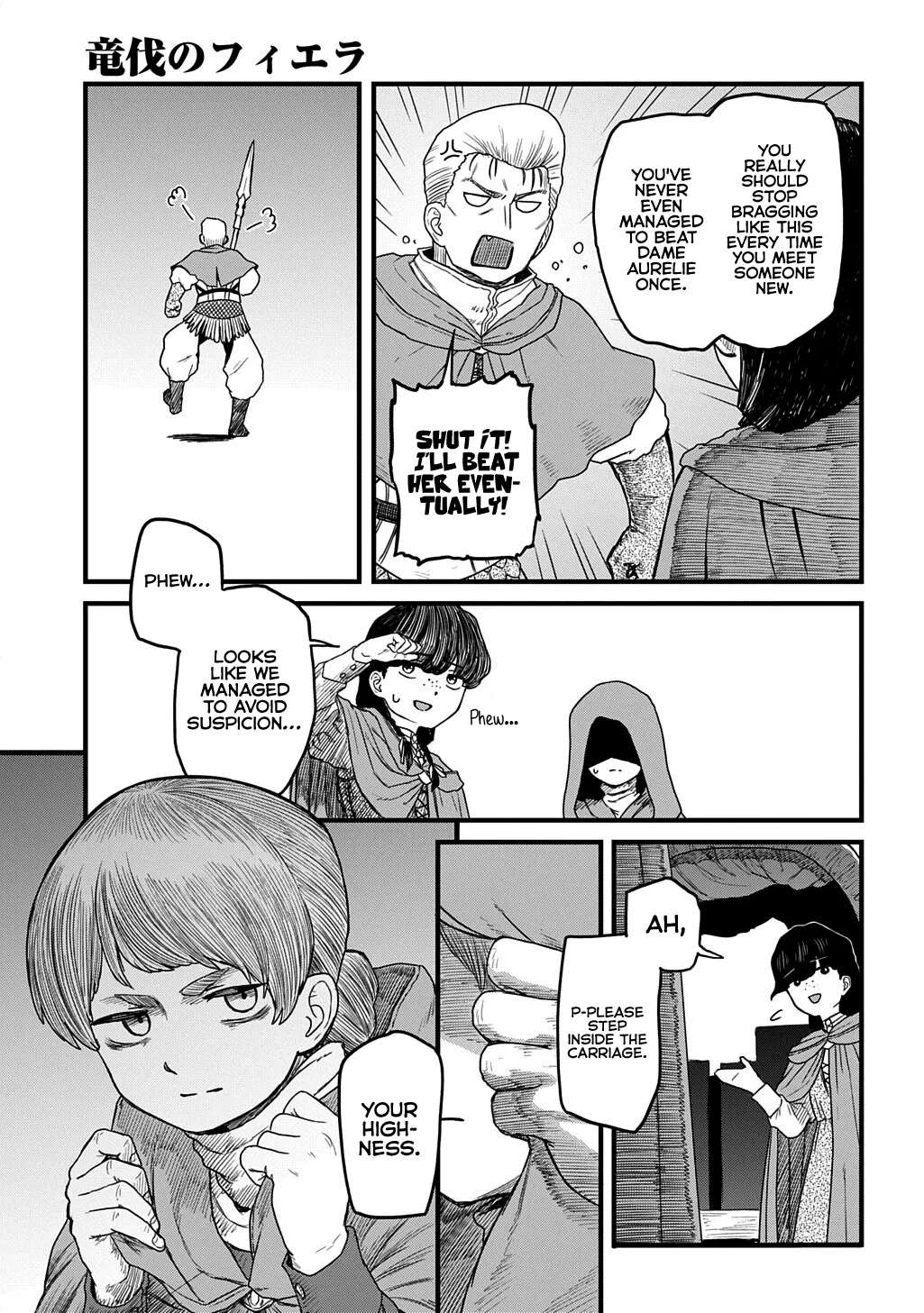 Fiera the Dragonslayer Chapter 3.5 - page 4