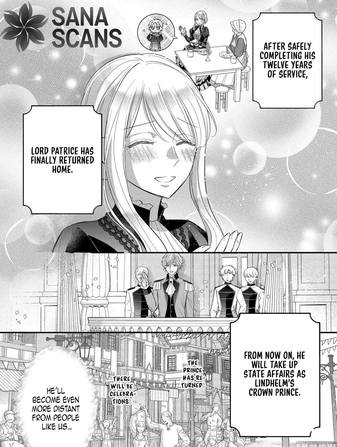 I Can't Escape the Overly Pushy Prince, but I'm Happy. Chapter 1 - page 13