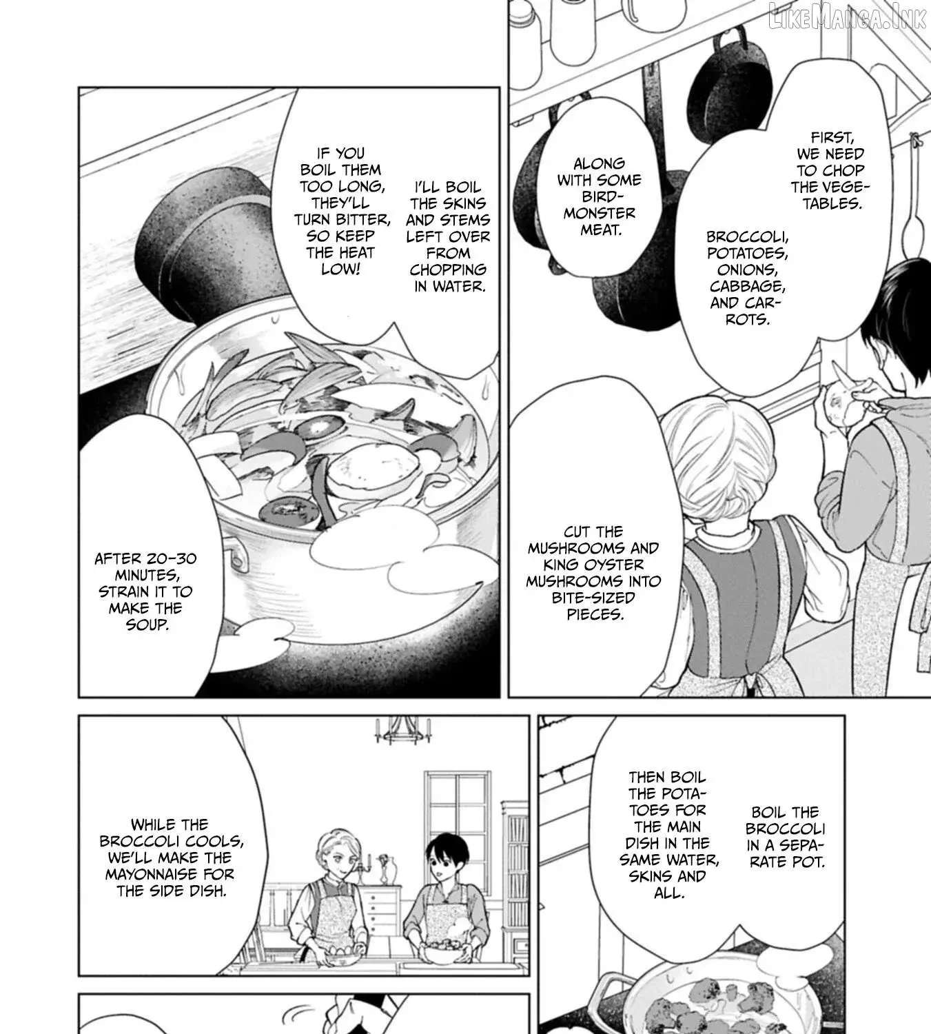 Ashita mo Ii Hi de Arimasu You ni.: Isekai de Atarashii Kazoku ga Dekimashita: San Kyoudai no Hokkori Gohan Nikki Chapter 4 - page 50