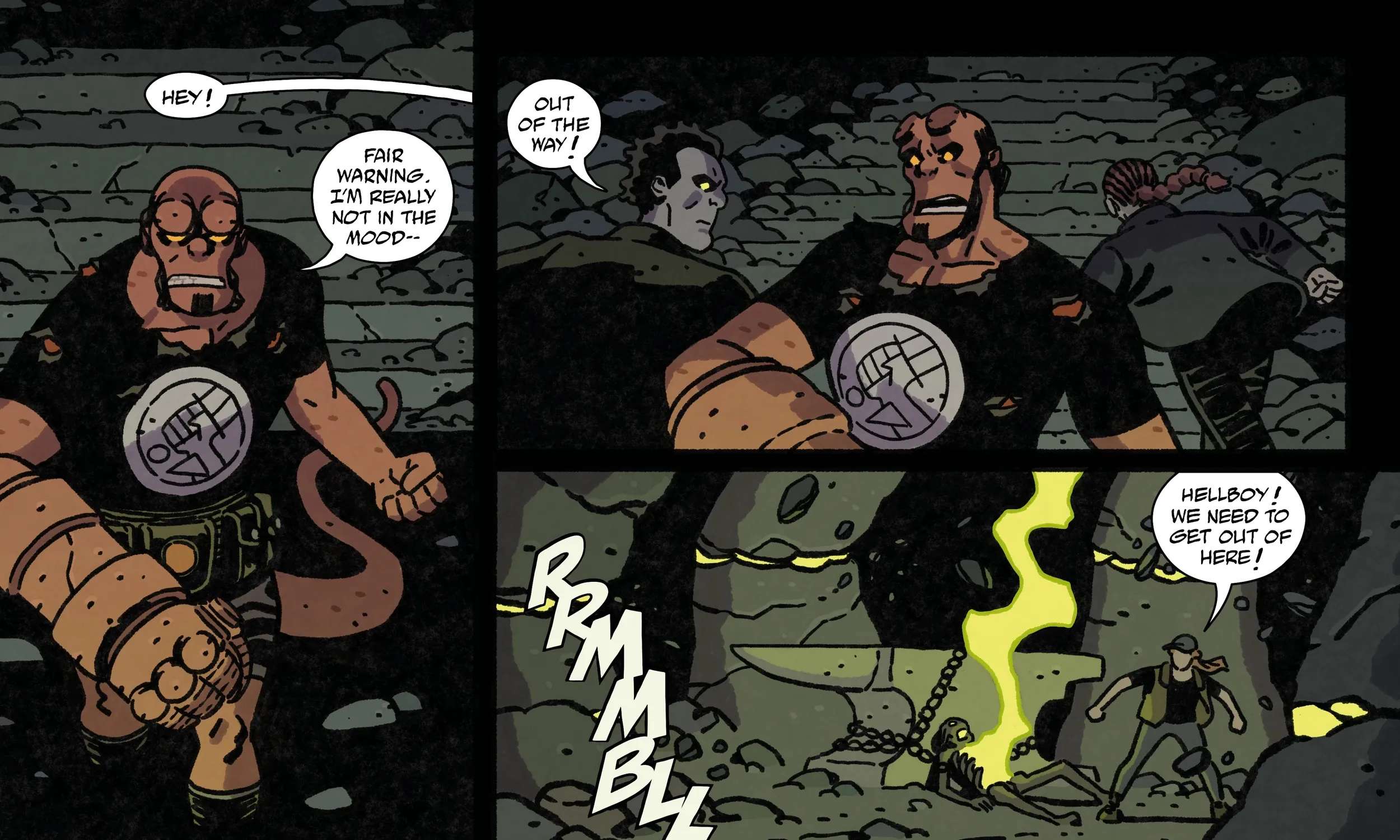 Hellboy in Love: Obsidian Chapter 2 - page 52