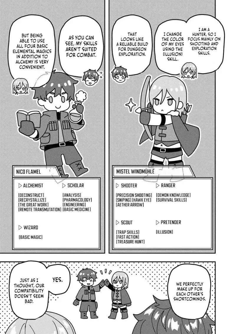 Renkinjutsushi no Henkyou Saisei Slow Life ~S-kyuu Party de Koritsu Shita Shoujo wo Kabattara Tsuihousareta no de, Issho ni Shiawase ni Kurashimasu~ Chapter 2 - page 7