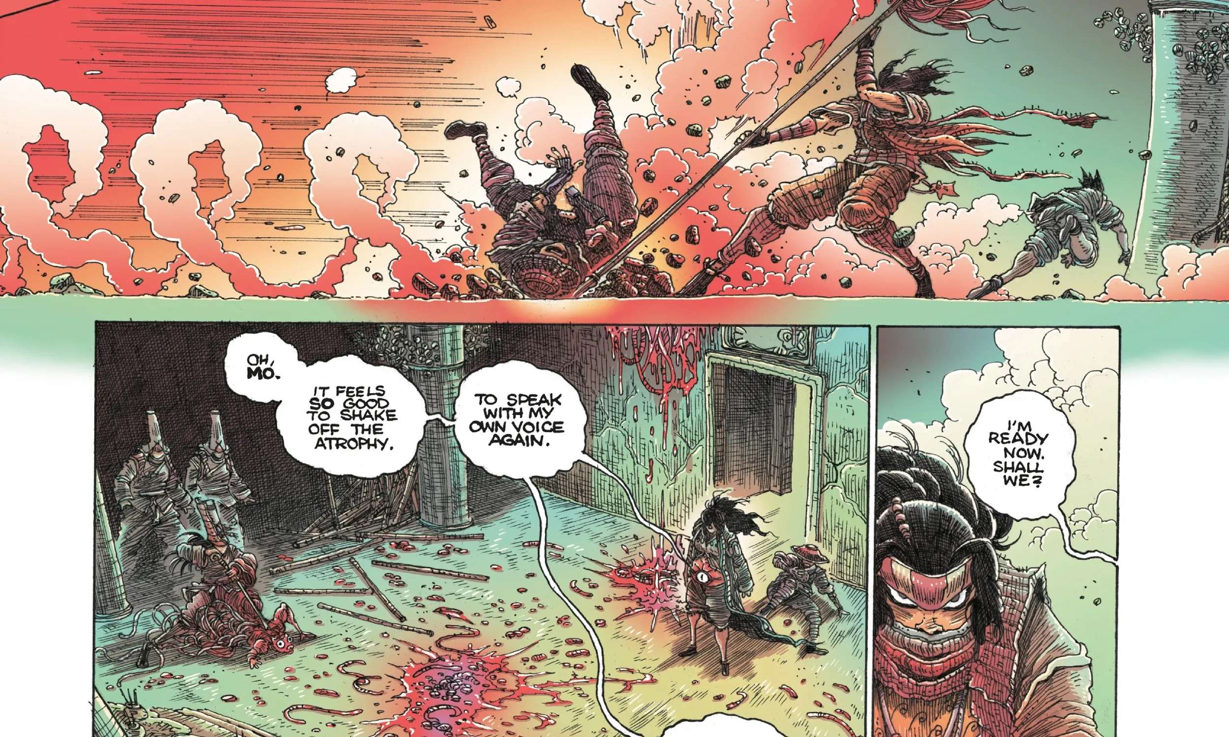 Orphan and the Five Beasts: Bath of Blood Chapter 4 - page 17