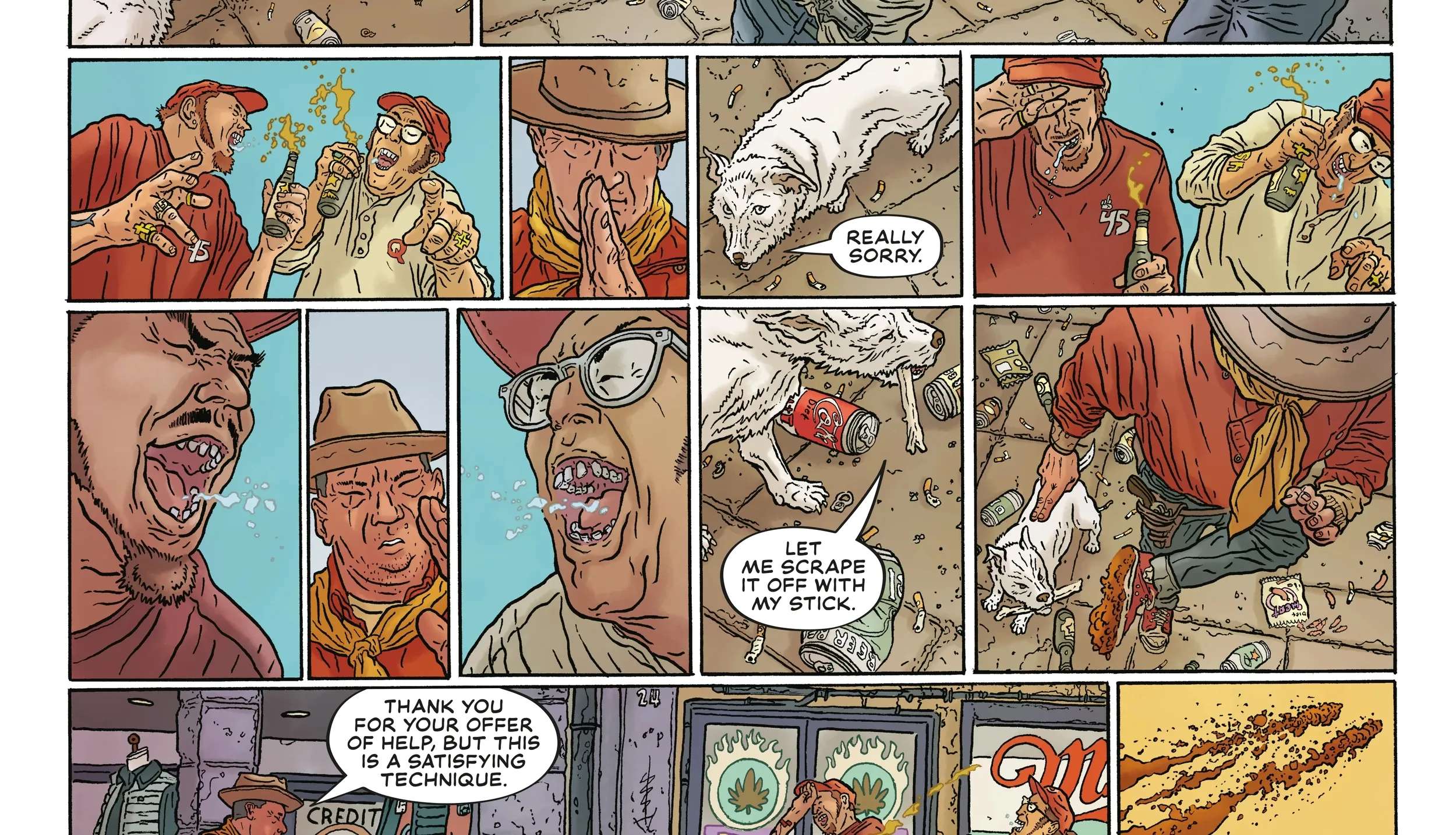 The Shaolin Cowboy: Staying A.I. Live Chapter 1 - page 64