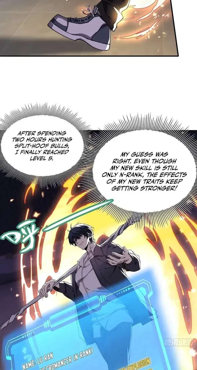 With a No-Cooldown Cheat, I Can Transform into an Undead Calamity! Chapter 3 - page 13