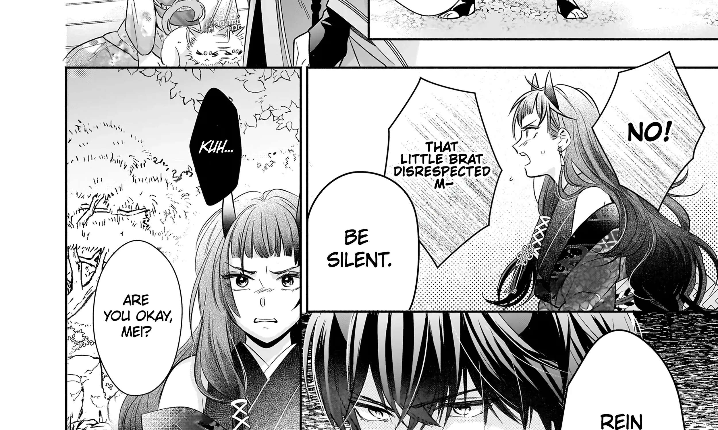 Yashaou No Saiai Shitagerareta Chiyu No Otome Wa Dekiai Sareru Chapter 6.1 - page 56