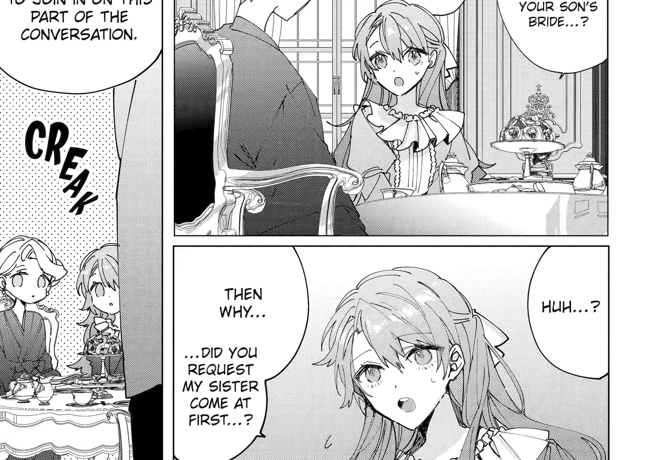 Bijin no Ane ga Iyagattanode, dou Mitemo Sugata ga Shiro no Jiki Hakushaku ni Totsugimashita Tokoro Chapter 3 - page 46