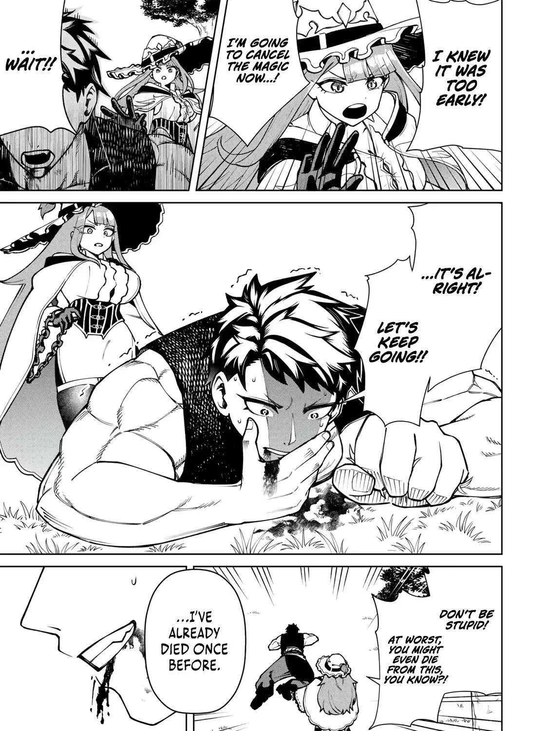 As the Game Progresses, I’m Reincarnated as a Muscle-Brained Character Who Becomes Less and Less Useful, but I Still Decide to Master Physics Chapter 3 - page 15