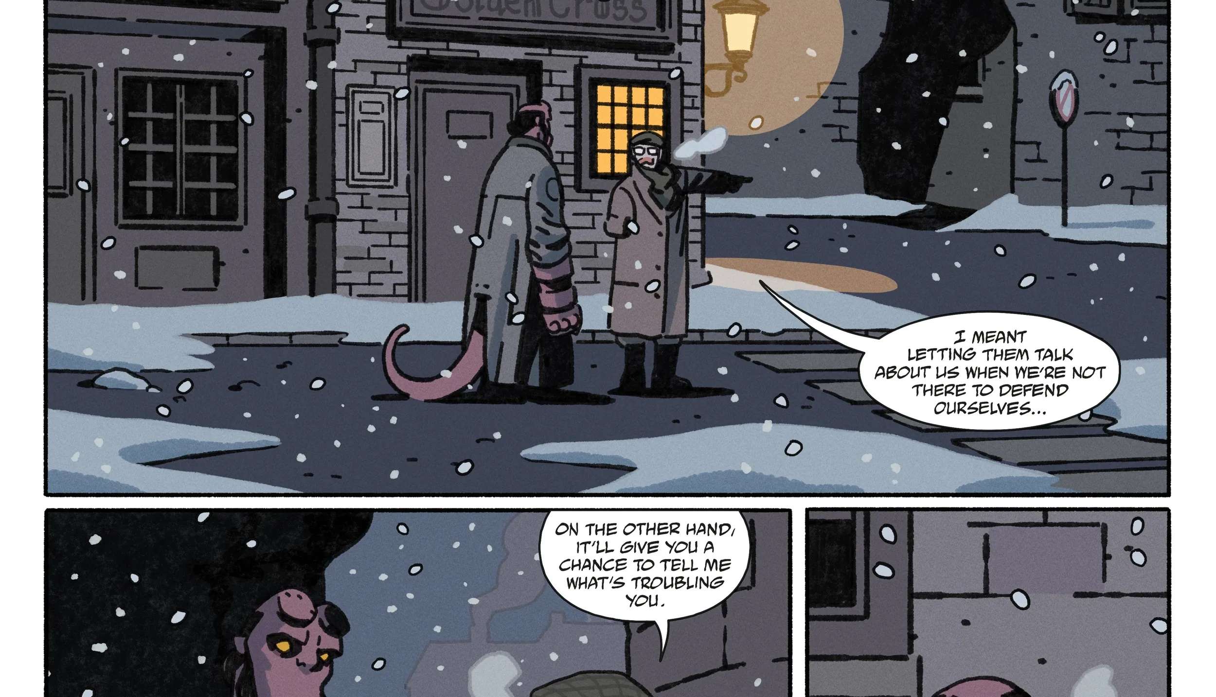 Hellboy in Love: Black Eyes Chapter 1 - page 29
