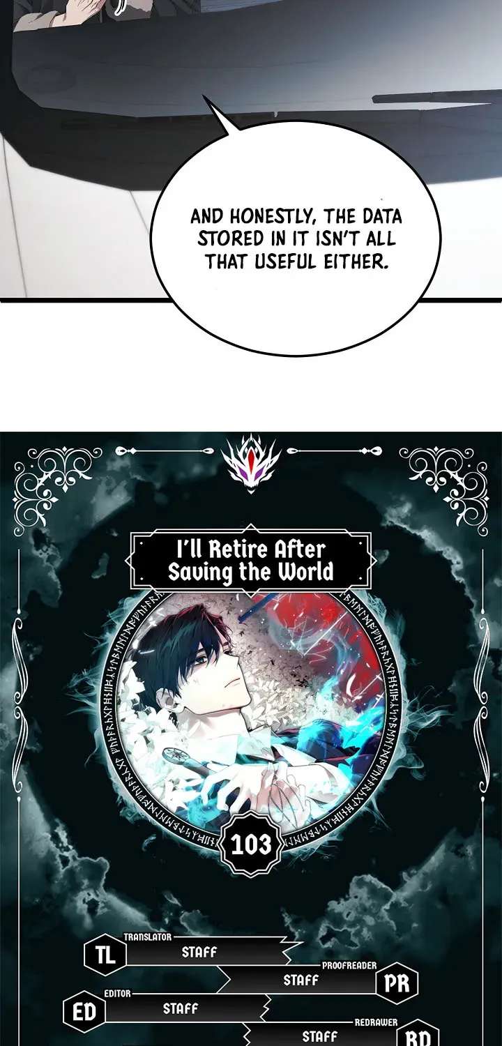I’ll Retire After Saving The World Chapter 103 - page 5