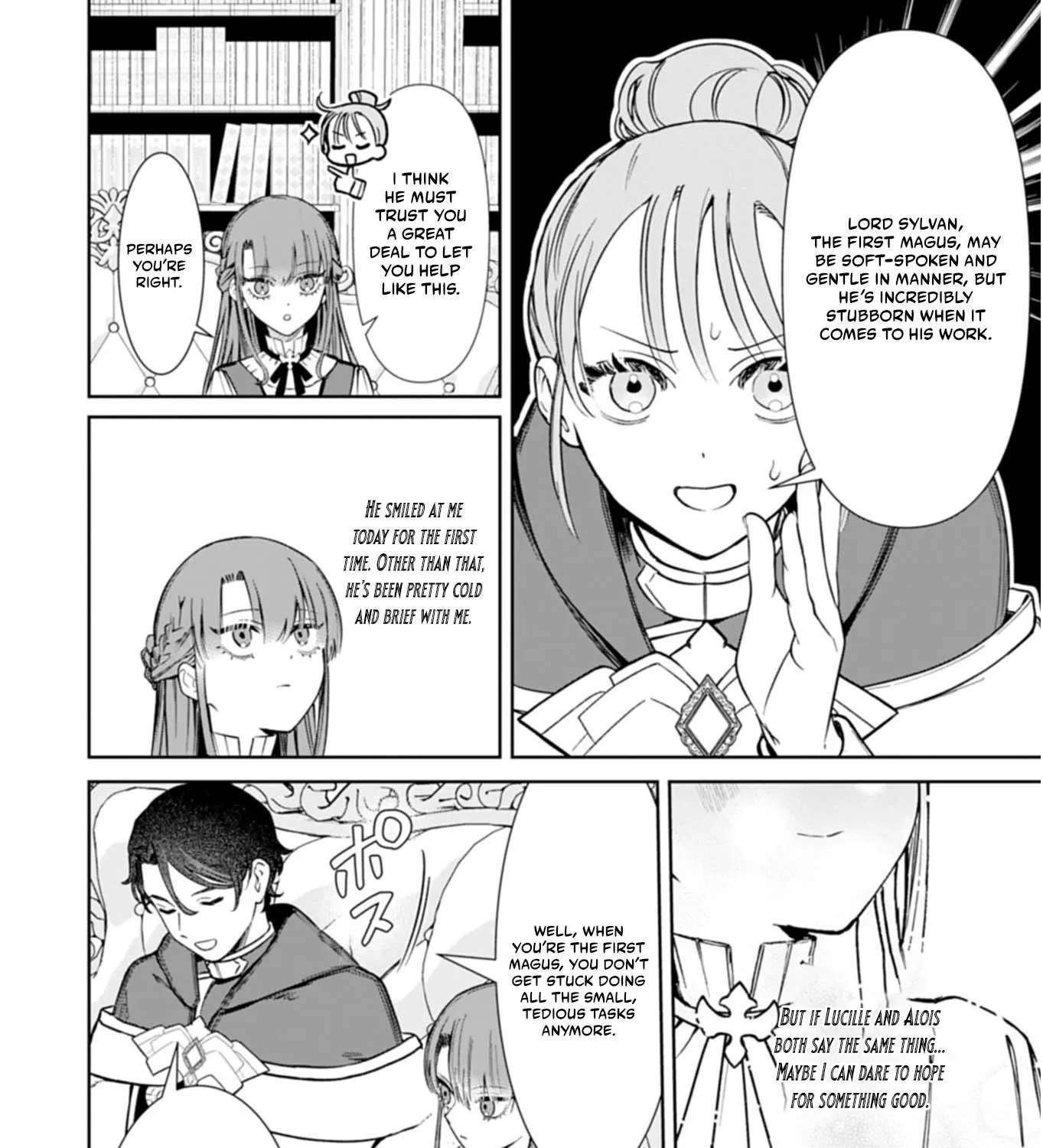 Watashi wa Akuyaku Reijou Rashii no de, Last Boss wo Mederu Gakari ni Naru Koto ni Shimashita Chapter 4.2 - page 7