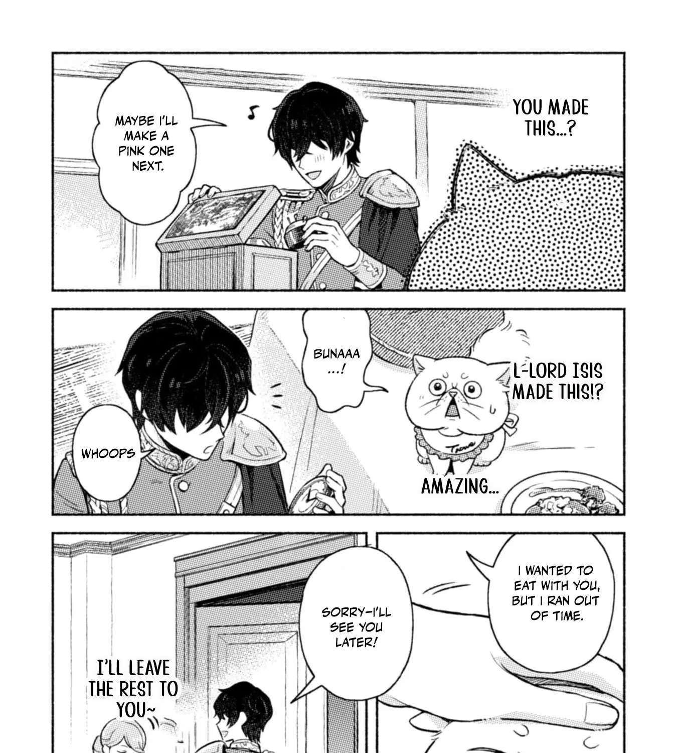 Nekura Kishi ni Yoru Dekiai Mankitsu-chuu nu Busa Neko, Jitsu wa Seijo desu! Chapter 3 - page 37