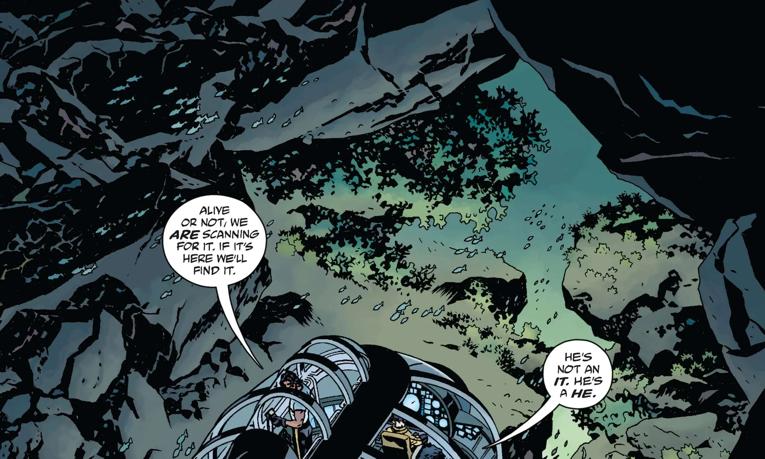 Giant Robot Hellboy Returns Chapter 1 - page 22