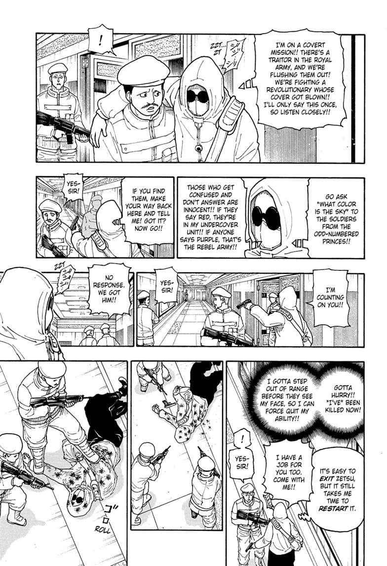 Hunter X Hunter Chapter 419 - page 14