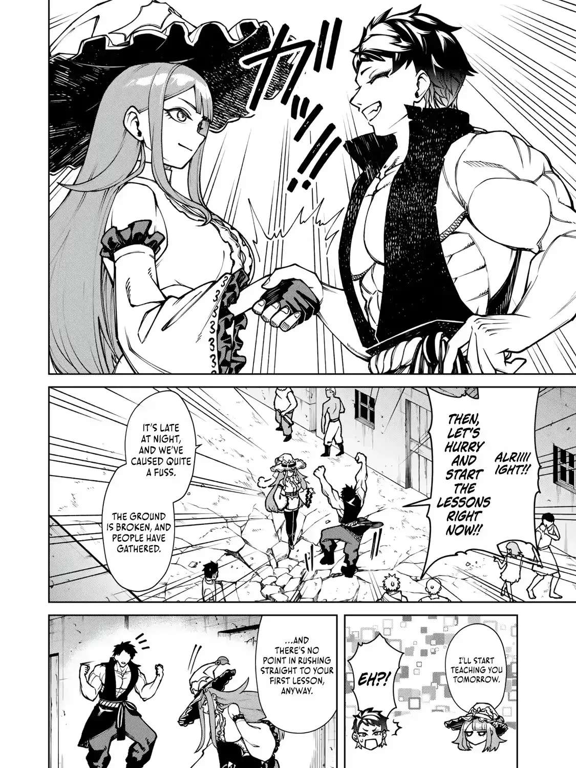 As the Game Progresses, I’m Reincarnated as a Muscle-Brained Character Who Becomes Less and Less Useful, but I Still Decide to Master Physics Chapter 2 - page 40
