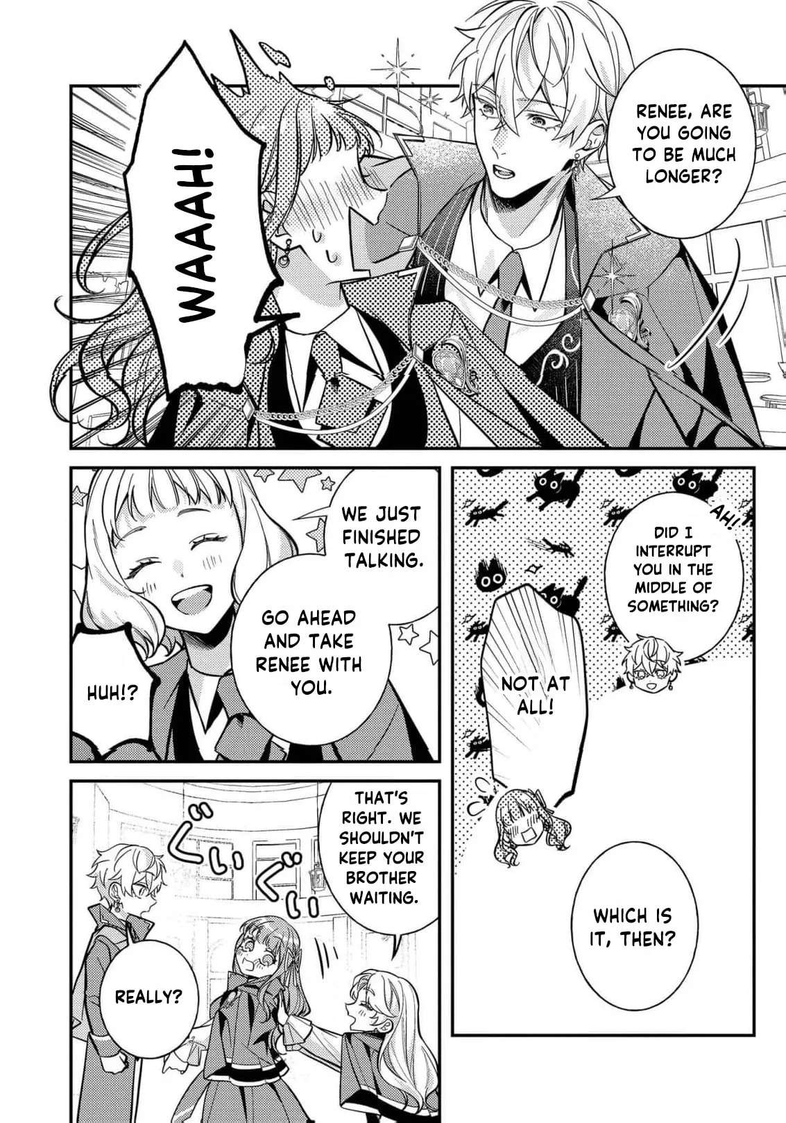 Bad End Mokuzen no Heroine ni Tensei Shita Watashi, Konse de wa Ren'ai Suru Tsumori ga Cheat na Ani ga Hanashitekuremasen!? @COMIC Chapter 50 - page 14