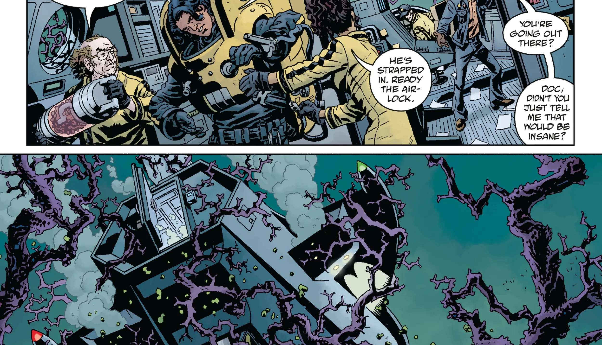 Giant Robot Hellboy Returns Chapter 1 - page 35