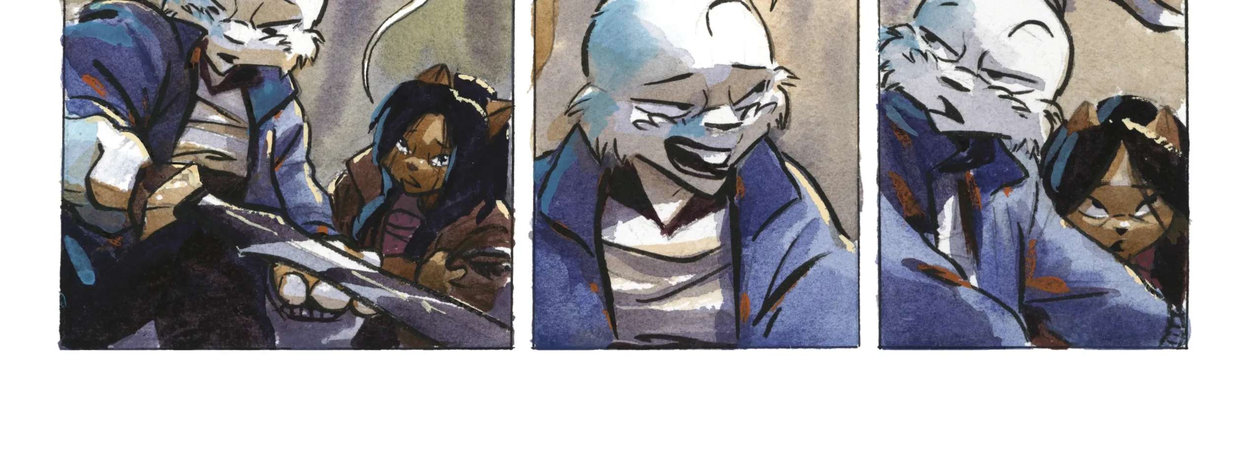 Usagi Yojimbo: Kaitō '84 Chapter 4 - page 63