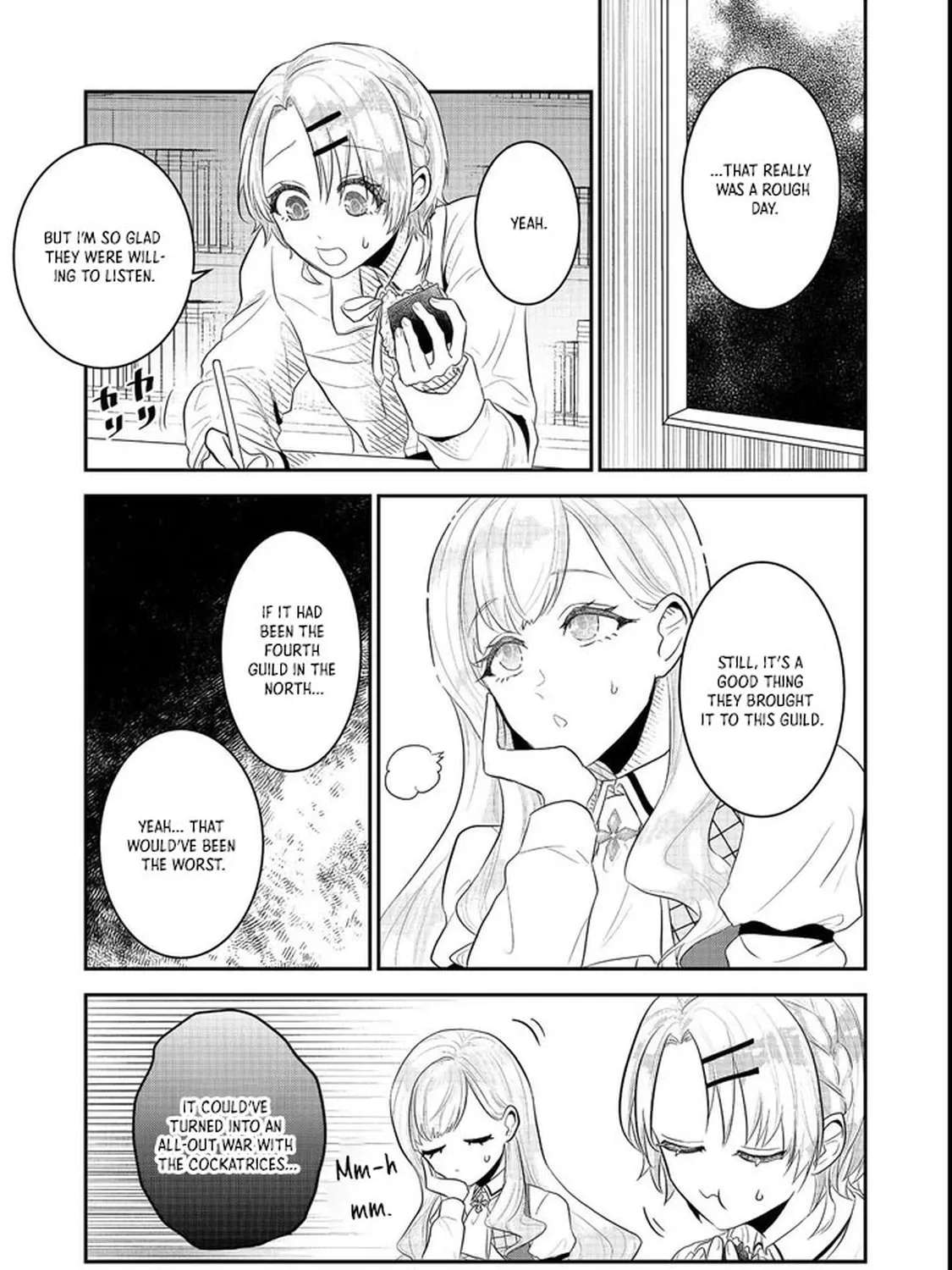 Guild no Uketsuke-jou wa Teiji Agari no Yume wo Miru Chapter 1 - page 33