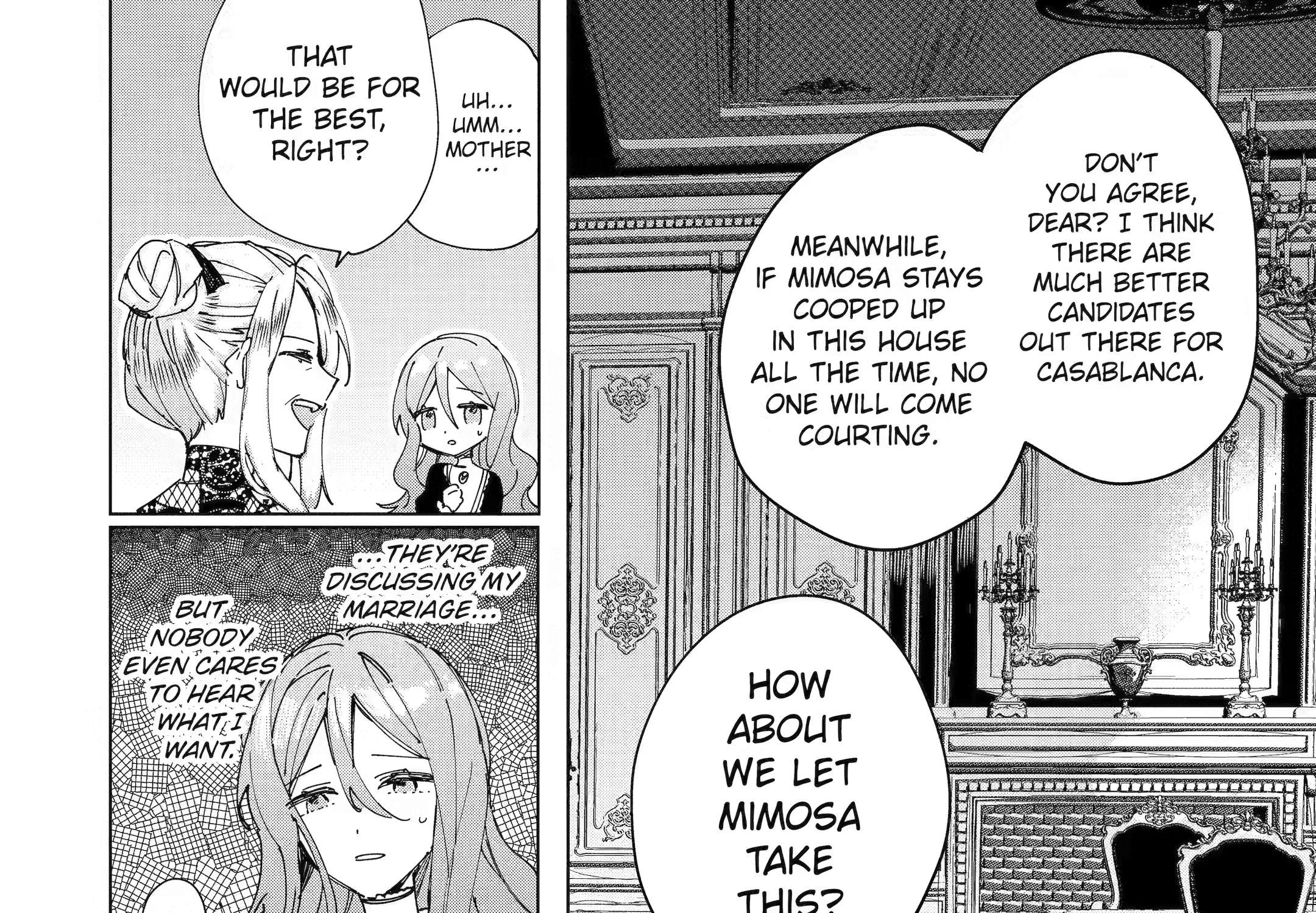 Bijin no Ane ga Iyagattanode, dou Mitemo Sugata ga Shiro no Jiki Hakushaku ni Totsugimashita Tokoro Chapter 1 - page 37