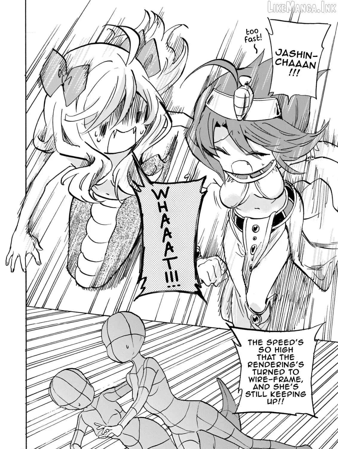 Jyashin-chan Dropkick Chapter 304 - page 8