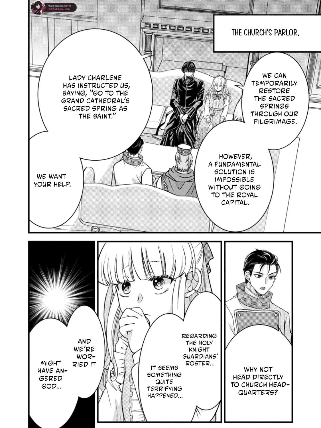 The Fake Saint Becomes a Little Girl and Enjoys an Exile Life with an Overly Affectionate God. Chapter 8.1 - page 10