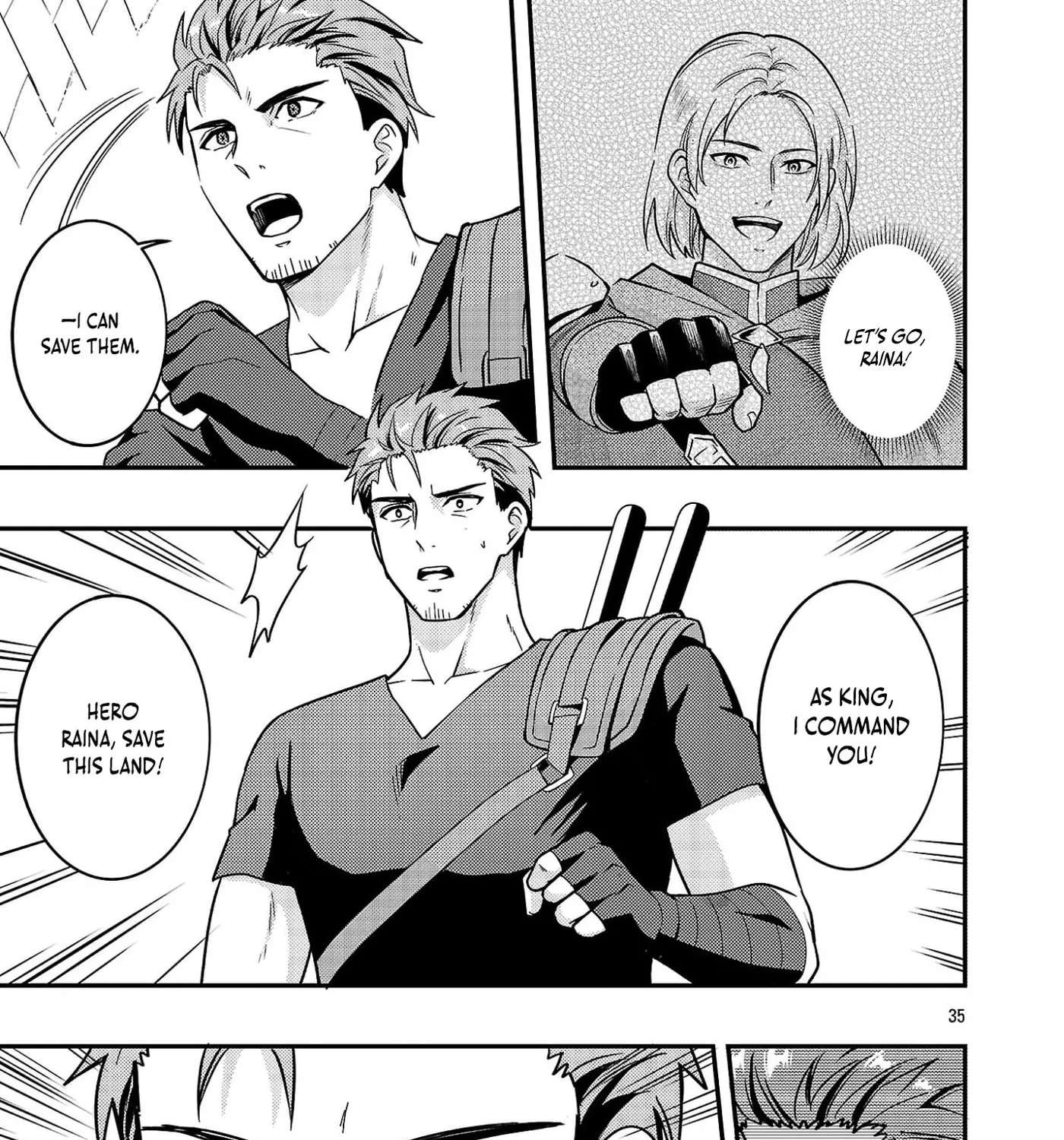 The Middle-Aged Archer Who Couldn't Become a Hero Becomes the Guardian of Mankind Chapter 1.2 - page 35
