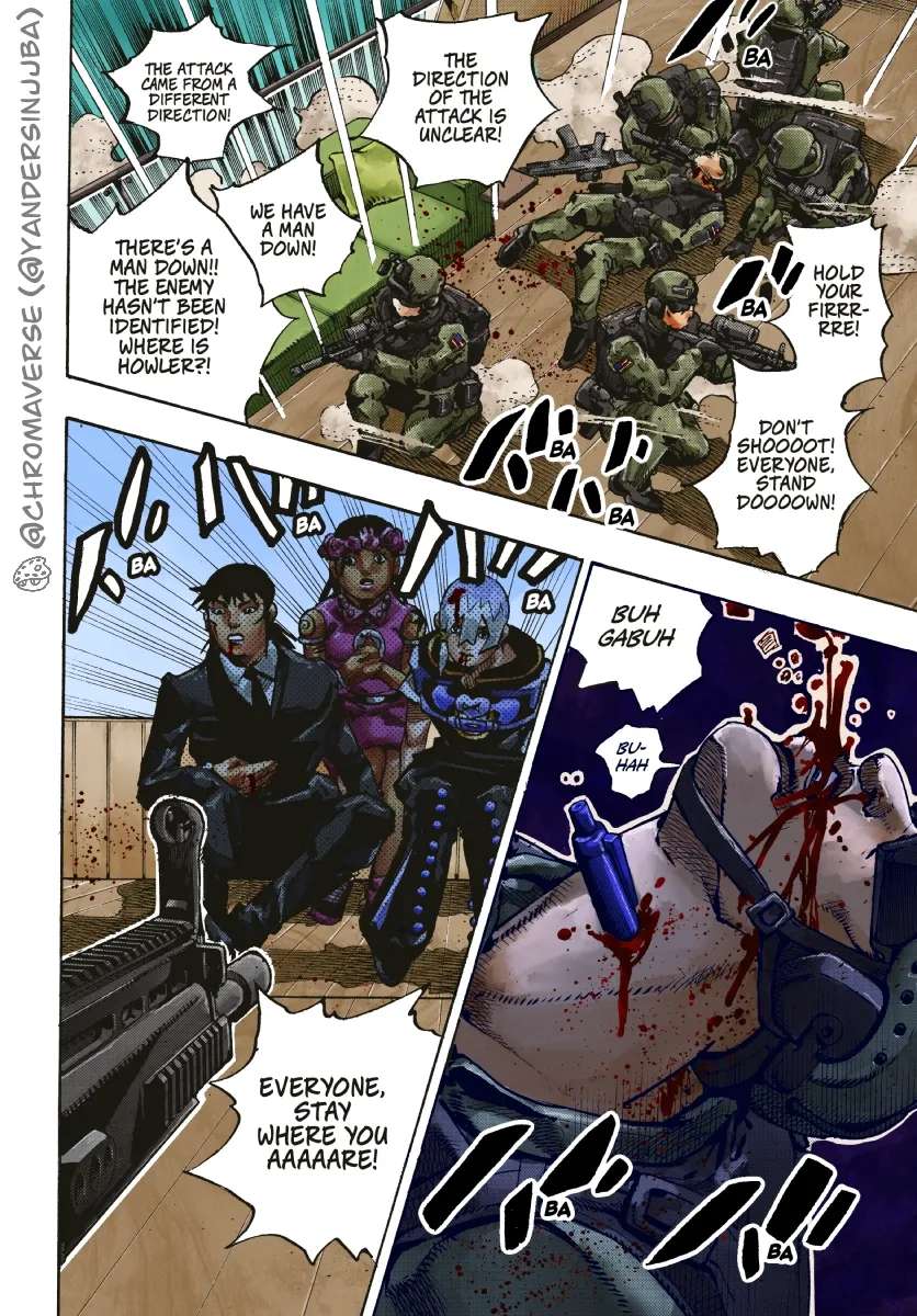 Jojo's Bizarre Adventure Part 9 - The Jojolands (Fan-Colored) Chapter 32 - page 32