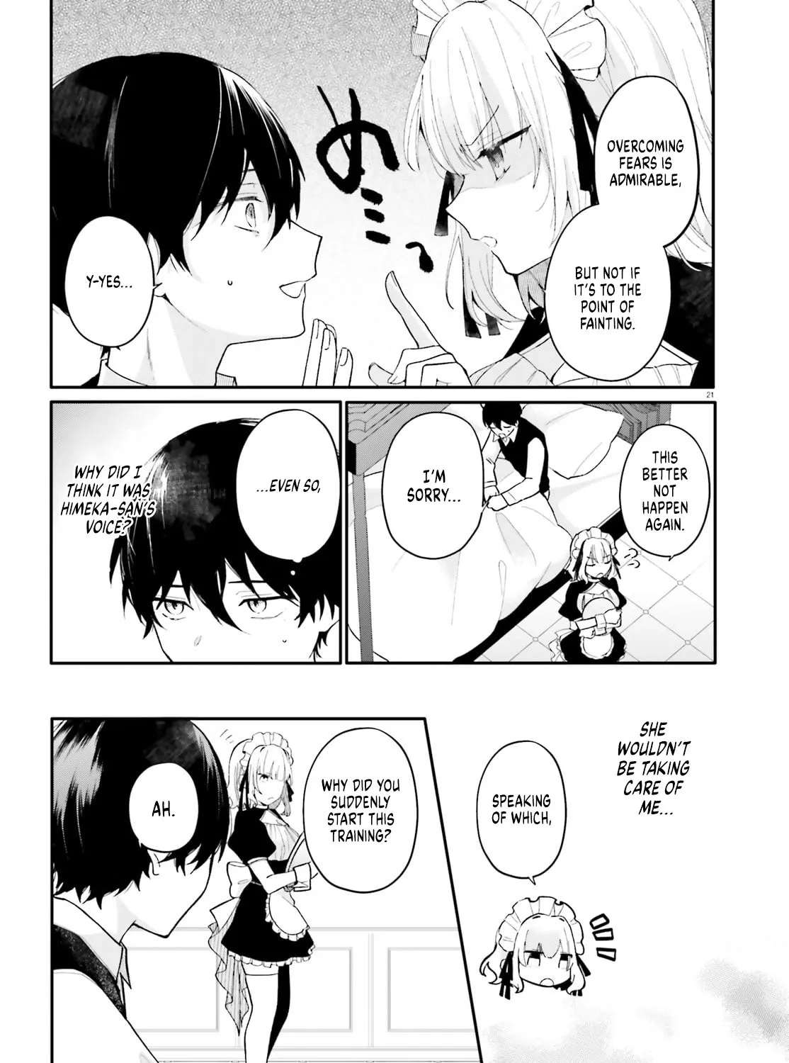 My maid looks like the girl I like in my class Chapter 1 - page 19