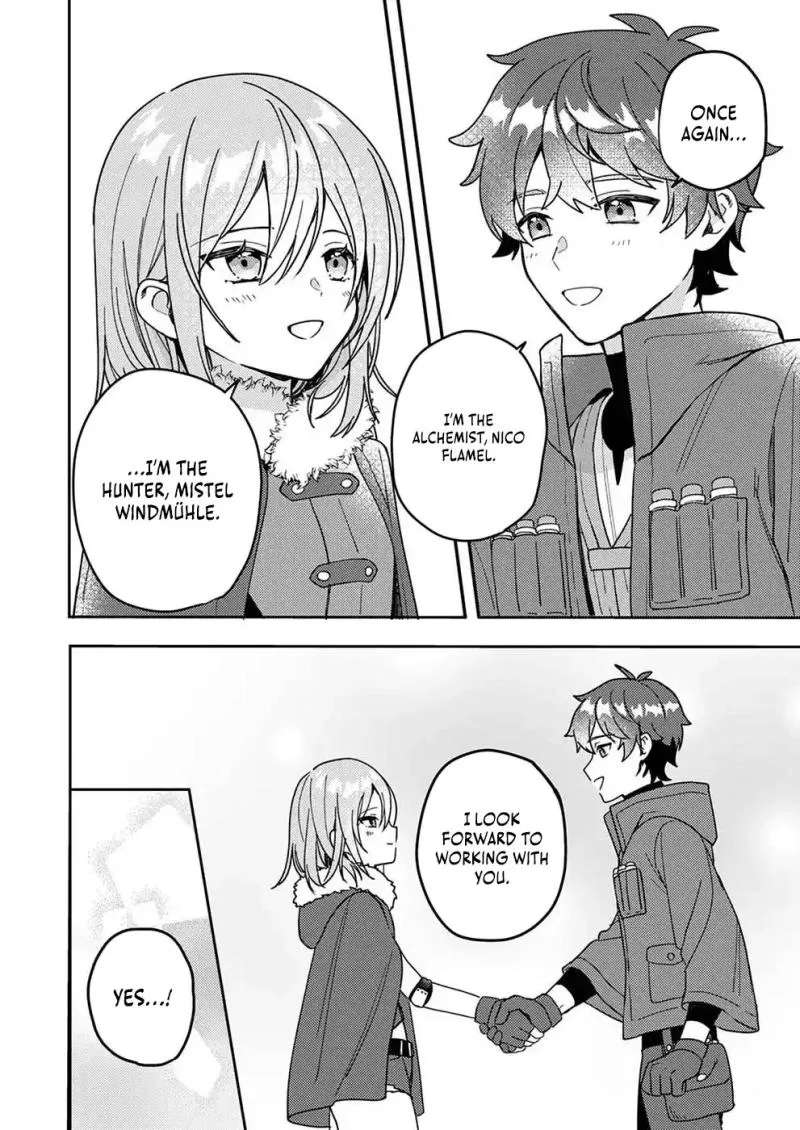 Renkinjutsushi no Henkyou Saisei Slow Life ~S-kyuu Party de Koritsu Shita Shoujo wo Kabattara Tsuihousareta no de, Issho ni Shiawase ni Kurashimasu~ Chapter 1 - page 42